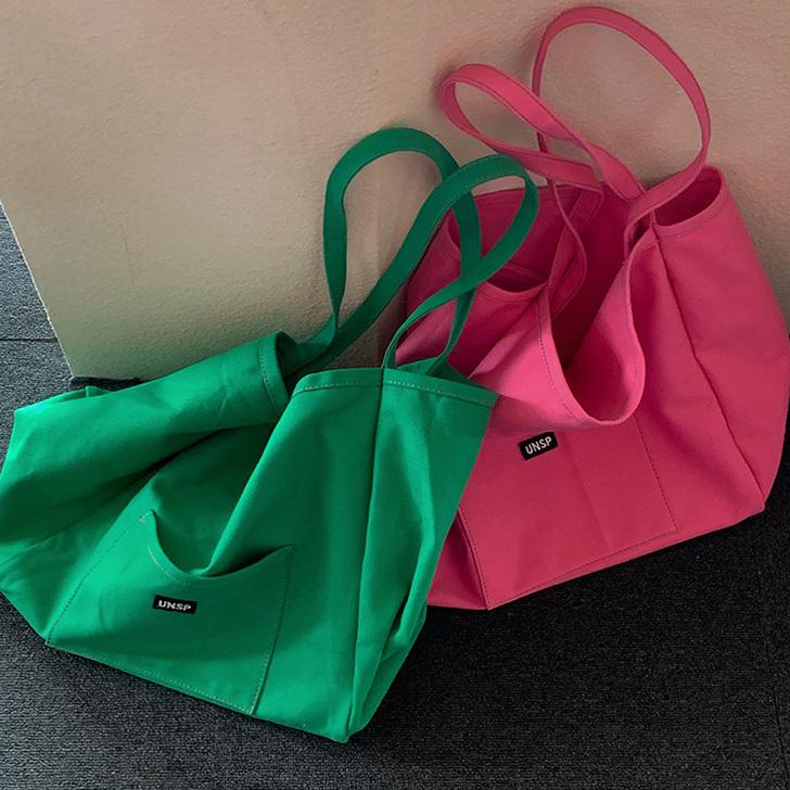 GAP】完売人気色☆ネオンピンク 新品未開封 トートバッグ 大容量 A4