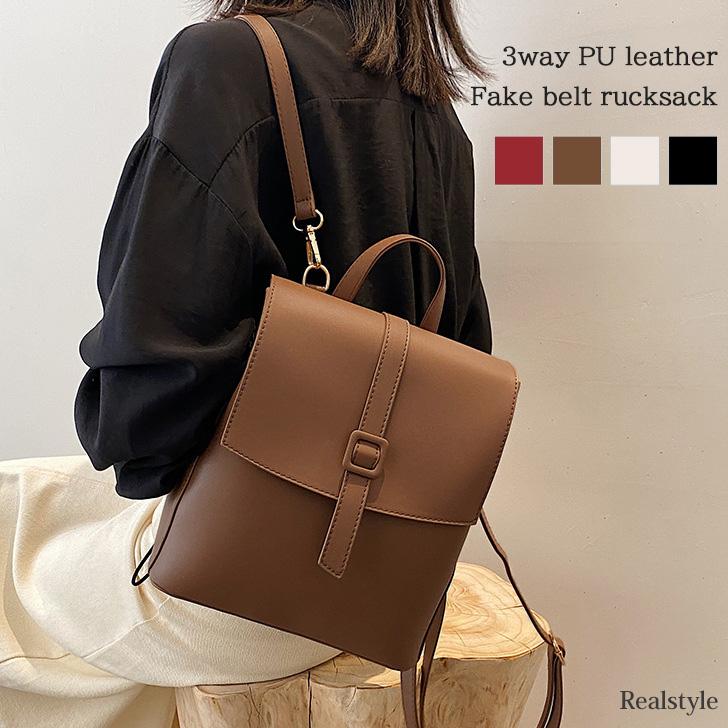 REAL STYLE(ファッション) リュック ミニ レディース 黒 REAL STYLE(ファッション) リュック ミニ レディース 黒