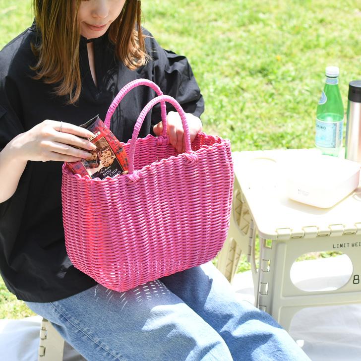 REAL STYLE(ファッション) かごバッグ ビニール カゴバッグ 籠 REAL STYLE(ファッション) かごバッグ ビニール カゴバッグ 籠