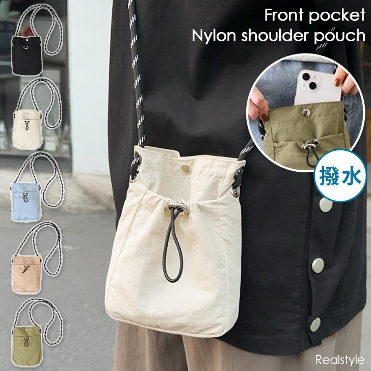 REAL STYLE ポーチ ショルダーバッグ メンズ レディース スマホ ミニ