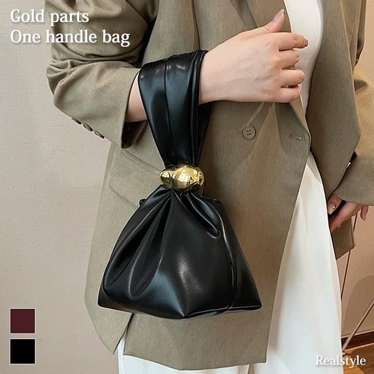 REAL STYLE ハンドバッグ ワンハンドル トート ハンドバッグ