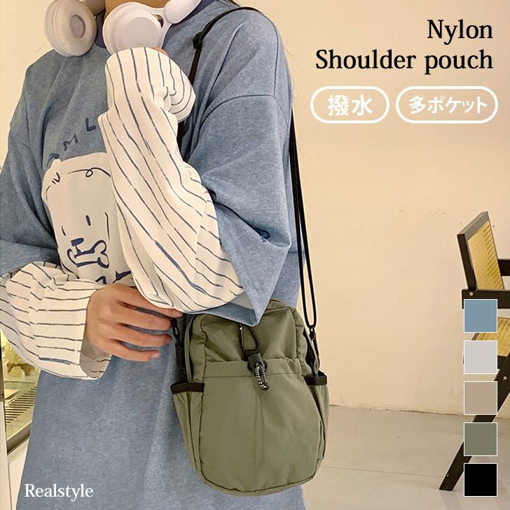 REAL STYLE ポーチ ショルダーバッグ メンズ レディース スマホ ミニ