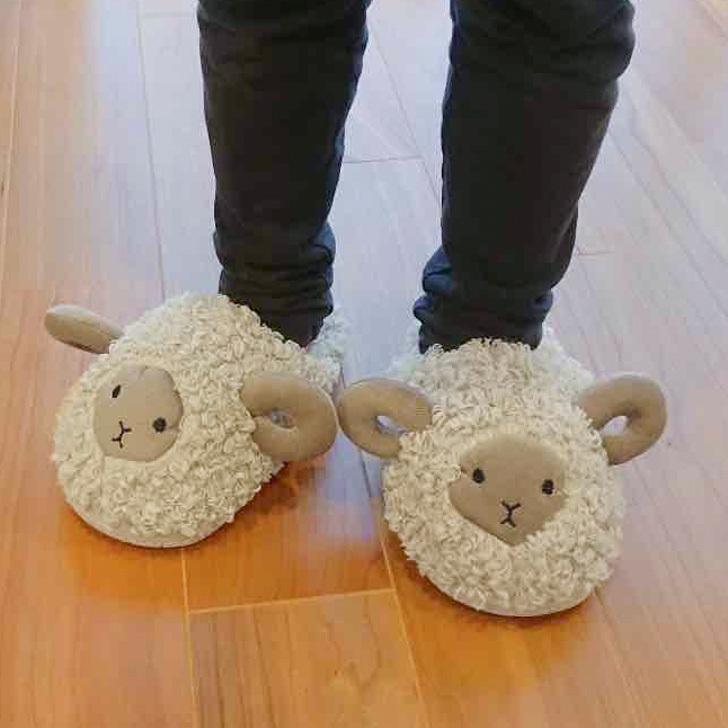 スリッパ キッズ もこもこ モコモコ おしゃれ 暖かい 冬 子供用 子ども 女の子 男の子 アニマル ひつじさん かわいい 滑り止め Czysk セレクトショップ Real Style 通販 Yahoo ショッピング