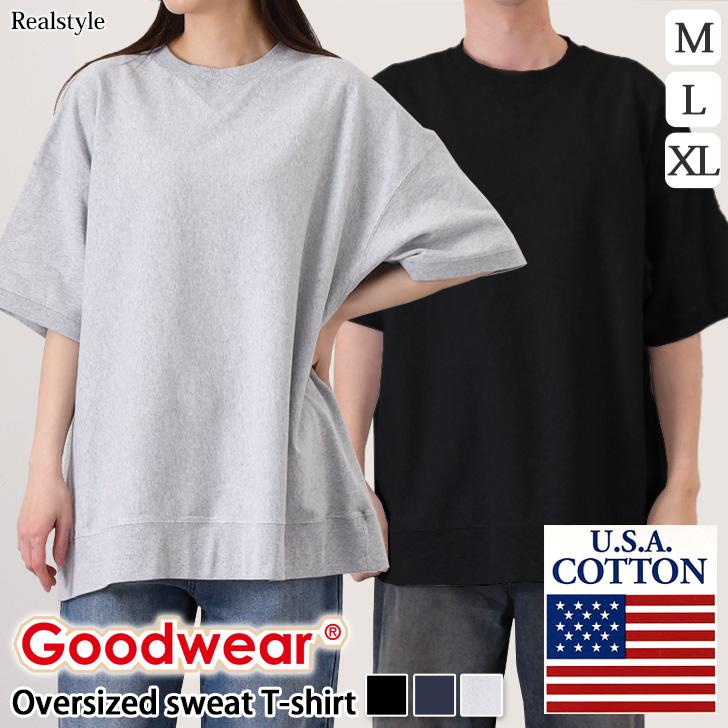 【新品未使用】R&D.M.Co.- グレー　半袖　サイズXL Goodwear（グッドウェア） Goodwear Tシャツ メンズ レディース 半袖