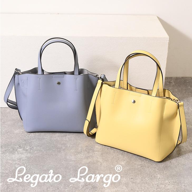 レガートラルゴ Legato Largo かるいかばん トートバッグ ブランド レディース 軽い カバン 軽量 2WAY ショルダーバッグ ミニ ハンド おしゃれ シンプル｜ruckruck｜24