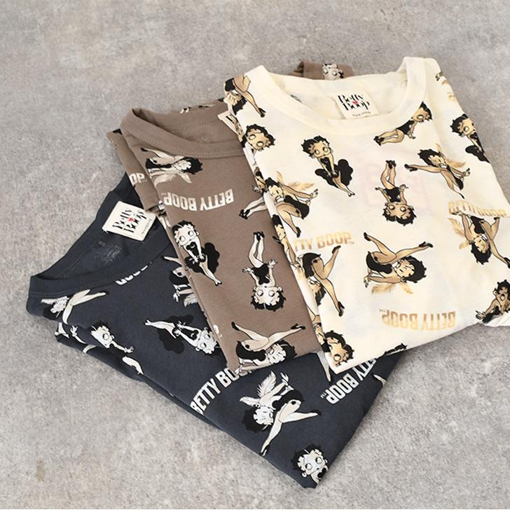 BETTY BOOP（ベティ ブープ） ベティちゃん Tシャツ レディース 長袖