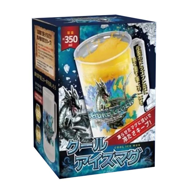 家庭科のドラゴン マグカップ 大きい 保冷 冷凍 350ml コップ ビア