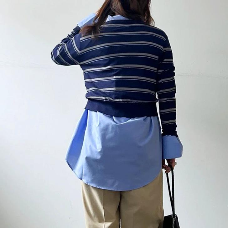 REAL STYLE シャツ ブラウス ロングシャツ レディース 長袖 春 夏 秋 