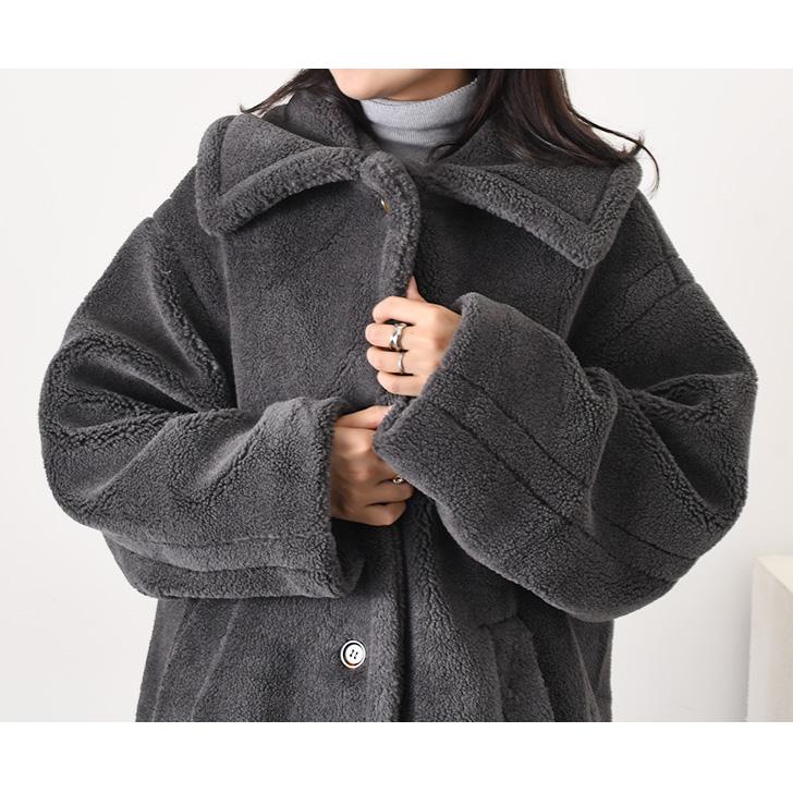 REAL STYLE(ファッション) コート レディース 冬 ロング ボア REAL STYLE(ファッション) コート レディース 冬 ロング ボア