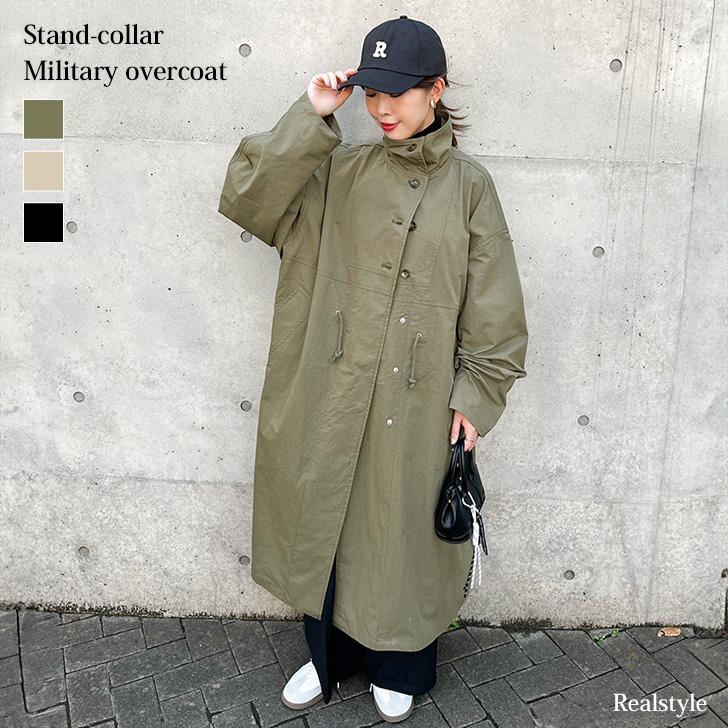 REAL STYLE コート レディース 秋 冬 大きいサイズ ロング モッズ