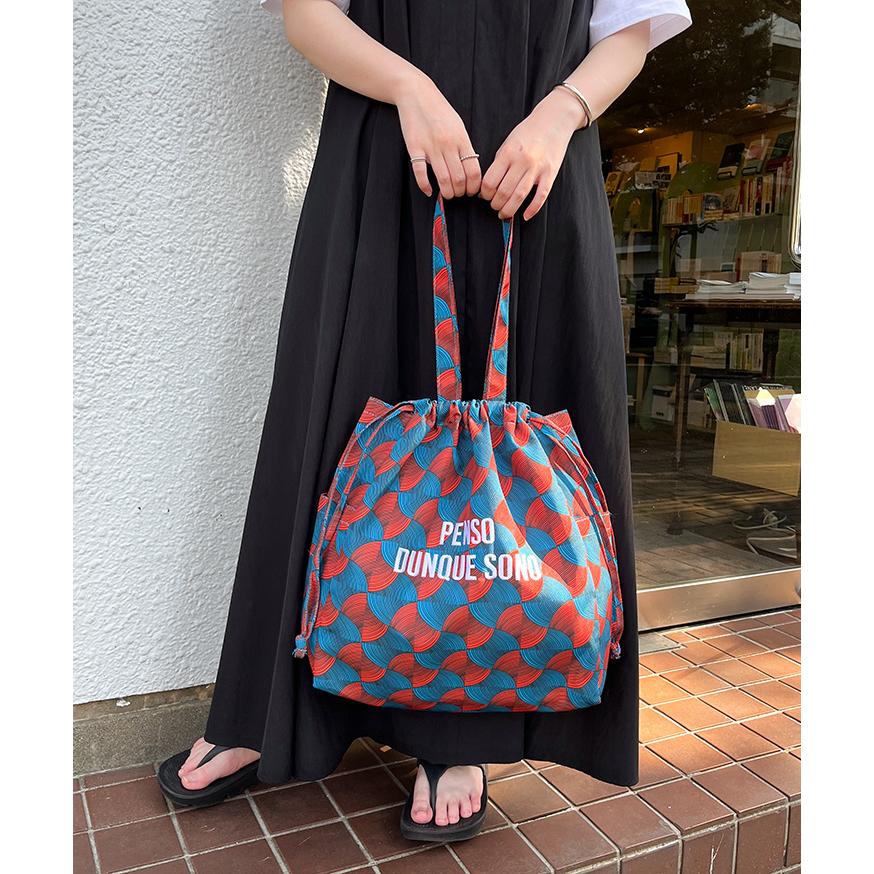 すずらん様 レペット アラベスク トートバッグ レザー 巾着 A4収納 ネイビー REAL STYLE aristella アリステラ e.e.p. トートバッグ レディース a4