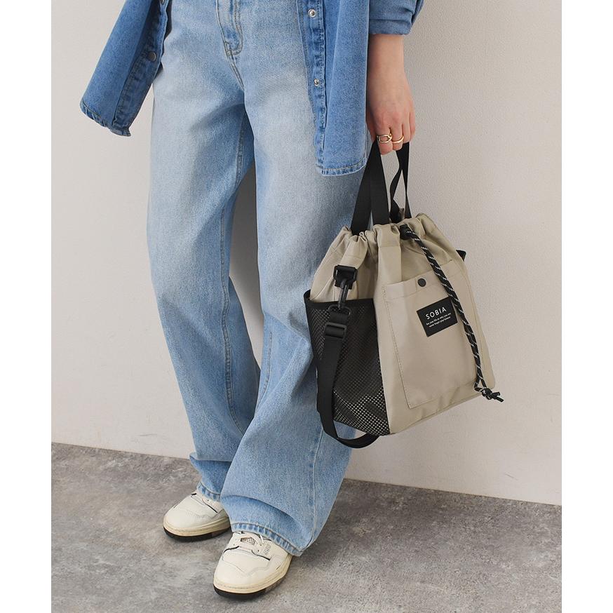 REAL STYLE SOBIA ソビア ショルダーバッグ レディース スポーツ 巾着