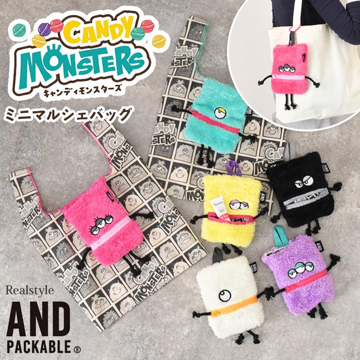 AND PACKABLE（アンドパッカブル） エコバッグ 折り畳み マチ広