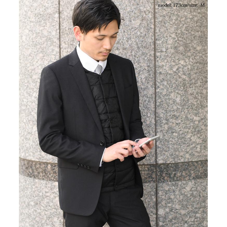 ライト インナー ベスト メンズ レディース 中綿 おしゃれ トップス アウター 防寒 秋 冬 無地 シンプル 暖かい 通勤 ビジネス スーツ Ttm セレクトショップ Real Style 通販 Yahoo ショッピング