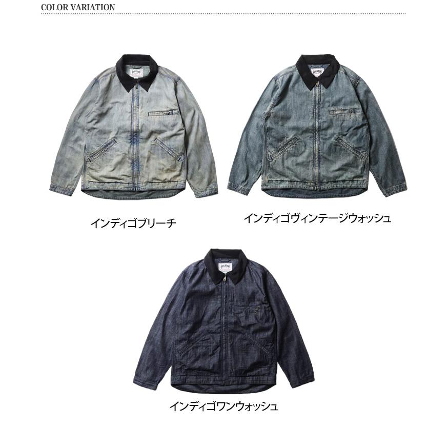HOUSTON ヒューストン デニムジャケット USA ヴィンテージ　刺繍 HOUSTON（ヒューストン） デニムジャケット gジャン DENIM FFA JACKET