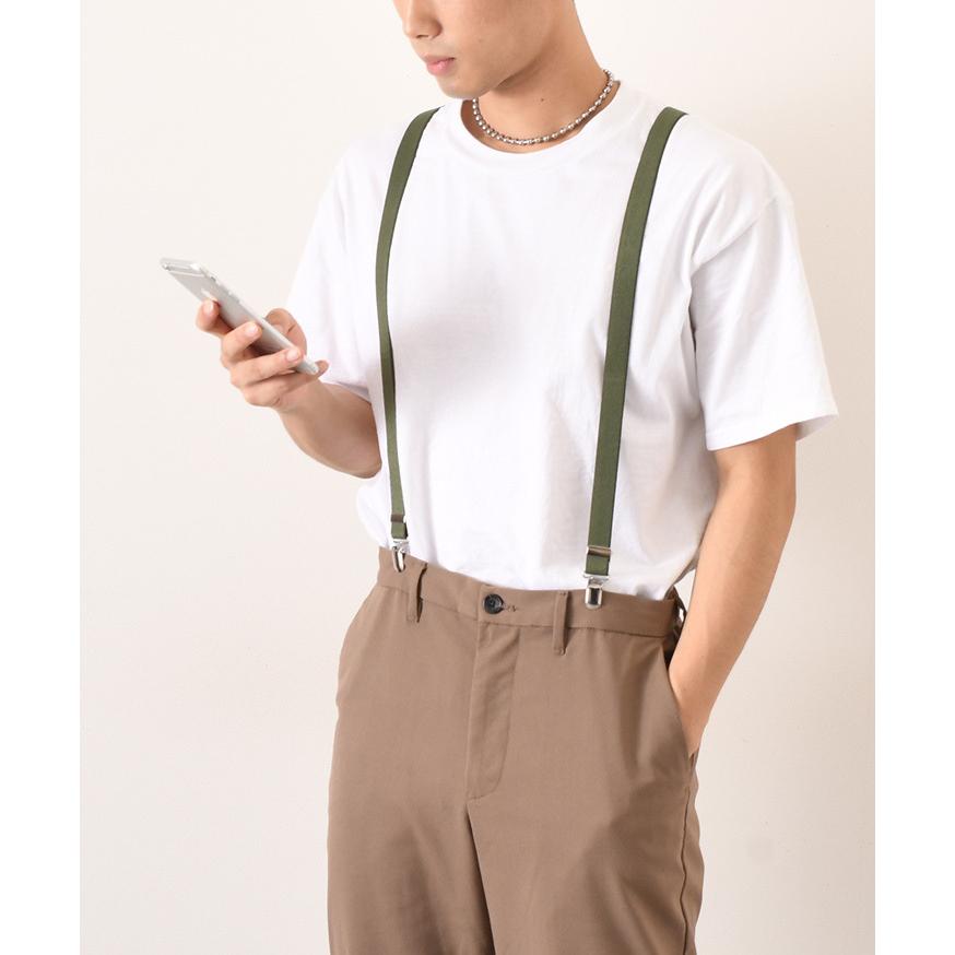 サスペンダー レディース メンズ おしゃれ X型 mm 2cm幅 カジュアル フォーマル 無地 ビジネス ゴム ベルト 吊りバンド Vrg0003 セレクトショップ Real Style 通販 Yahoo ショッピング