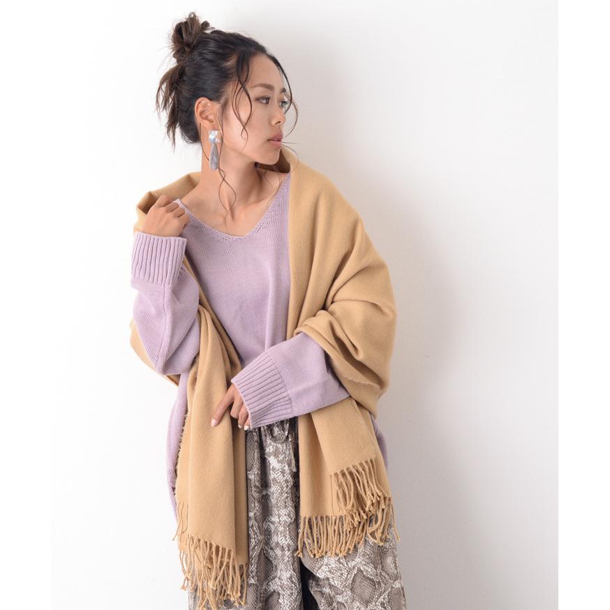 REAL STYLE(ファッション) ストール 大判 厚手 秋 冬 マフラー REAL STYLE(ファッション) ストール 大判 厚手 秋 冬 マフラー