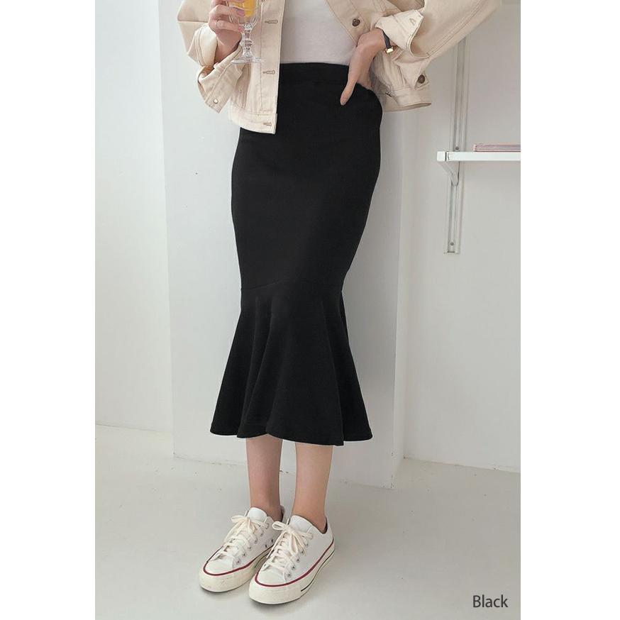 REAL STYLE(ファッション) マーメイドスカート ロング 黒 REAL STYLE(ファッション) マーメイドスカート ロング 黒