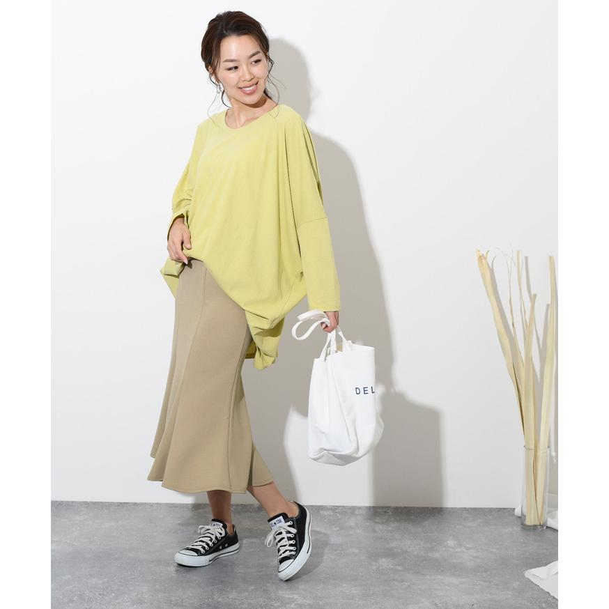 スカート レディース ロング 春コーデ ボトムス 無地 黒 通勤 きれいめ ウエストゴム オフィス カジュアル ミモレ丈 Ol Wfp セレクトショップ Real Style 通販 Yahoo ショッピング