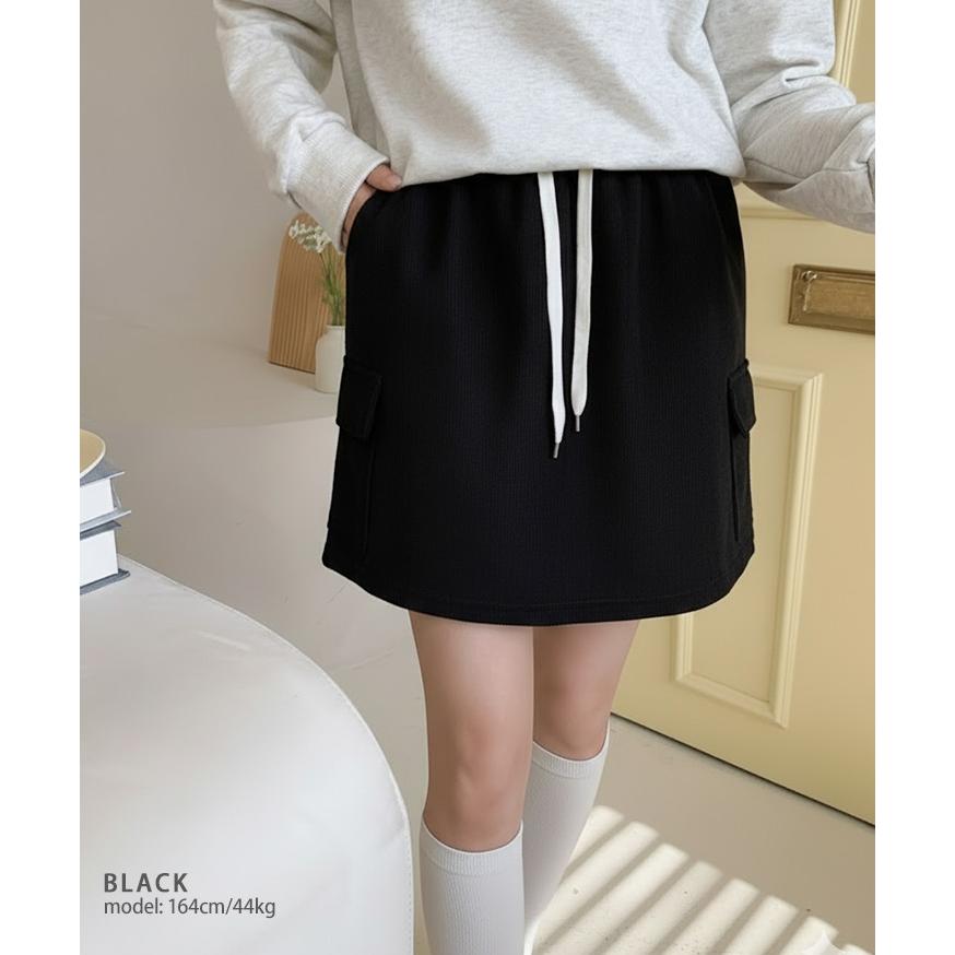 REAL STYLE ミニスカート タイト 秋 冬 レディース 裏起毛
