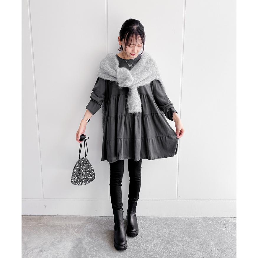 REAL STYLE(ファッション) チュニック ワンピース 長袖 REAL STYLE(ファッション) チュニック ワンピース 長袖