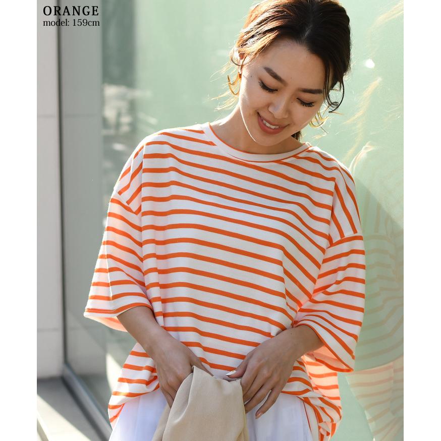 時間指定不可 Laza ｔシャツ レディース ボーダー柄 カットソー 長袖 チュニック ゆったり トップス 在庫処分セール Carlavista Com