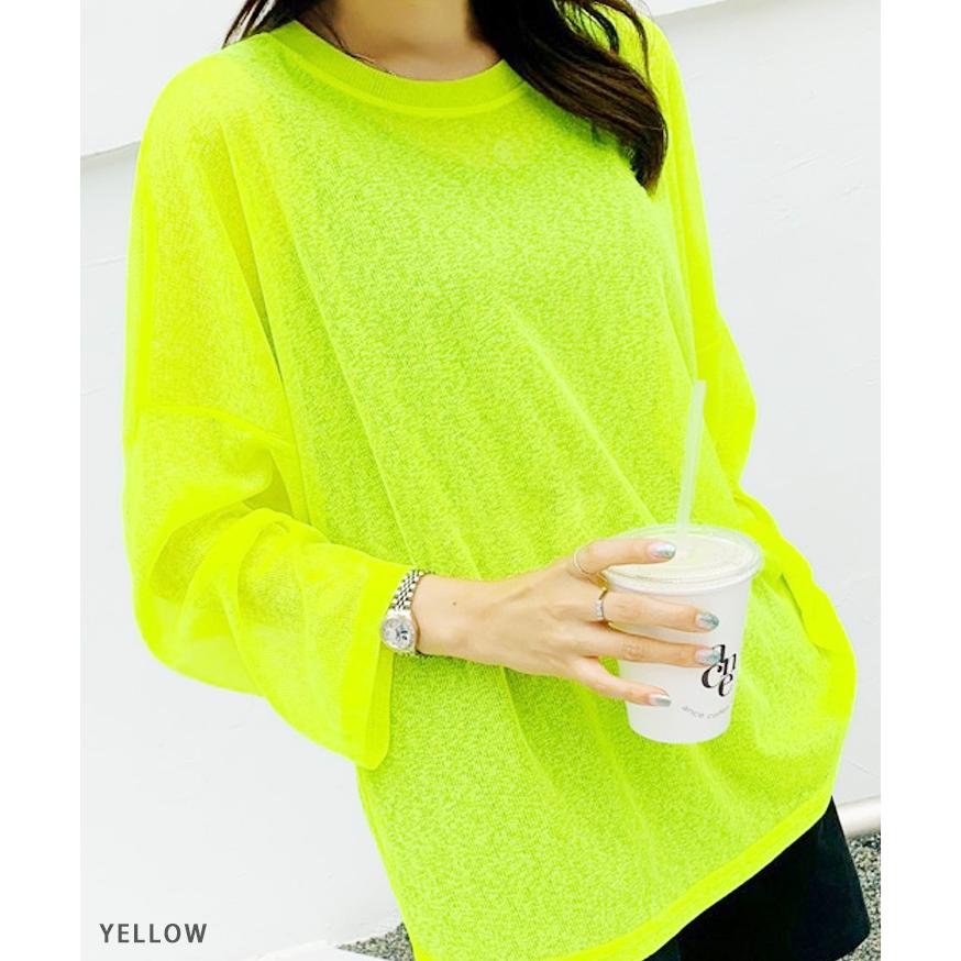 REAL STYLE(ファッション) シアートップス レディース 長袖 夏 REAL STYLE(ファッション) シアートップス レディース 長袖 夏