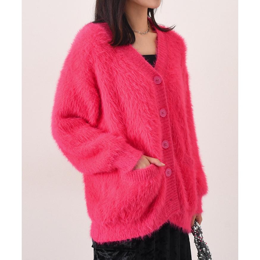 REAL STYLE(ファッション) カーディガン レディース 秋冬 厚手 REAL STYLE(ファッション) カーディガン レディース 秋冬 厚手