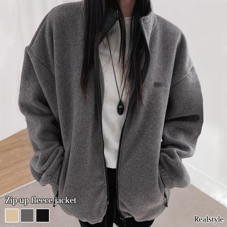 REAL STYLE フリース レディース メンズ ジャケット フリース