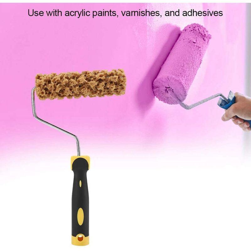 ペイントローラー ペイントローラーブラシ フォームスポンジローラー 海綿ローラー 塗装用 テクスチャパターン ブラッシング均一 滑らか ハン 001 Cooretto 通販 Yahoo ショッピング