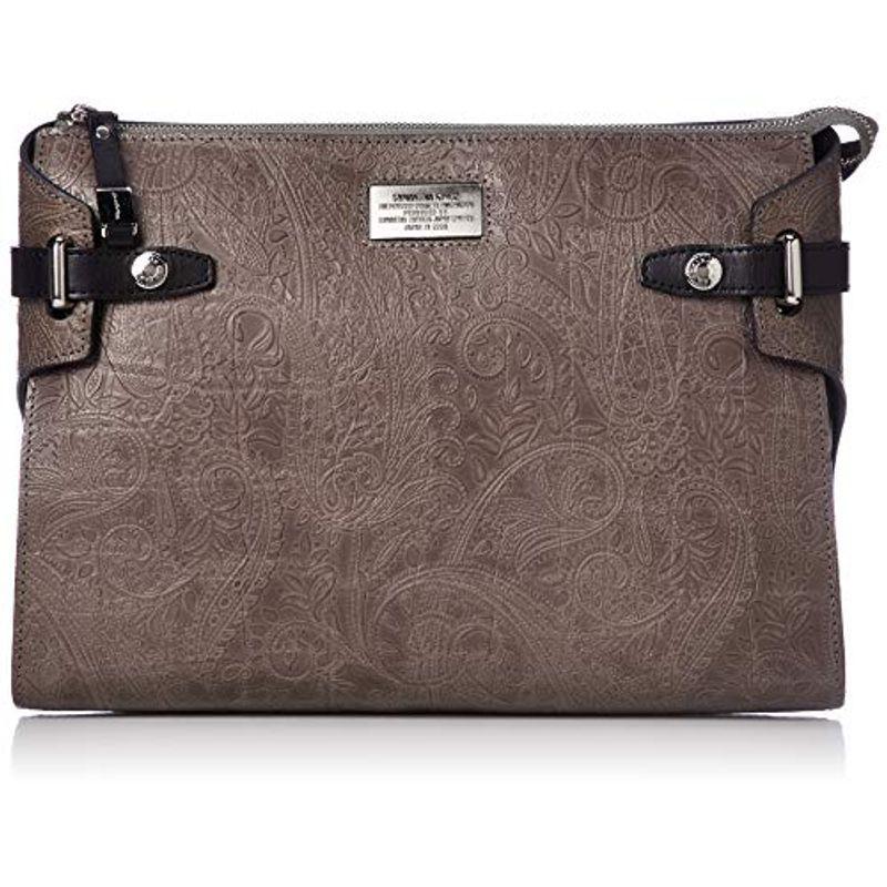 キングズ クラッチバッグ メンズファッション メンズ 日本製 本革 本革 グレー クラッチ