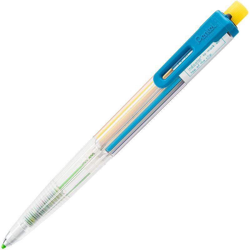 Pentel Arts 8色自動鉛筆、アソートカラーアクセントクリップ色、1鉛筆(ph158?) 1 Pencil 当季大流行