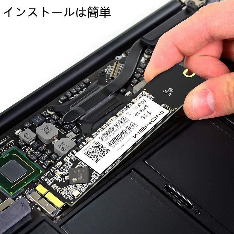 INDMEM SSD 1TB MacBook Air 専用アップグレードキット 専用ドライバー 