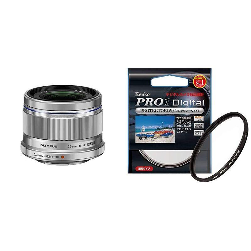 セット買いOLYMPUS 単焦点レンズ M.ZUIKO DIGITAL 25mm F1.8 SLV