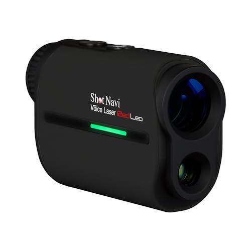Shot Navi 距離測定器 Voice Laser Red Leo ブラック ショットナビ ボイスレーザー レッドレオ(距離測定器)|Shot Navi