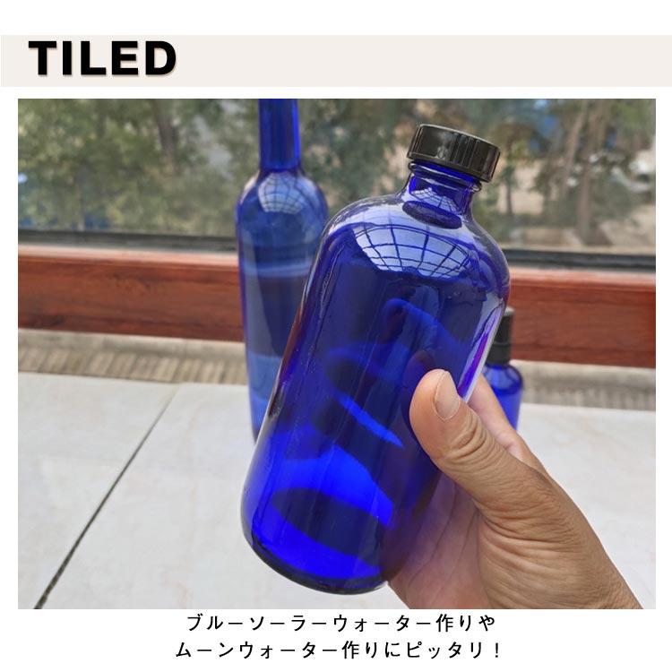 500ml 目盛り耐熱ガラス瓶 青いキャップ 　10個セット 500ml 目盛り耐熱ガラス瓶 青いキャップ 10個セット 【公式通販】