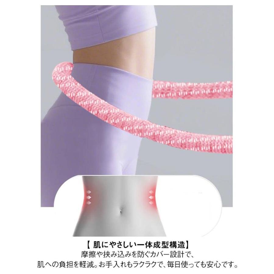 ソフト 【進化版】フラフープ フィットネス ダイエット ソフト
