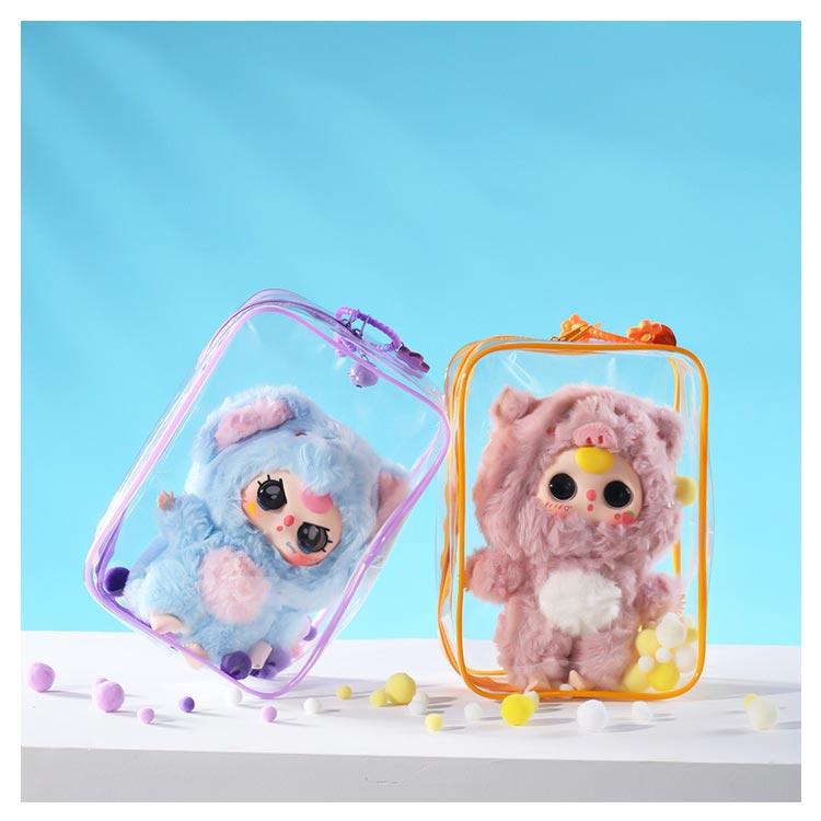 ぬい活グッズ 厚手 ぬいぐるみポーチ ぬいポーチ DIY 全5色 痛バッグ