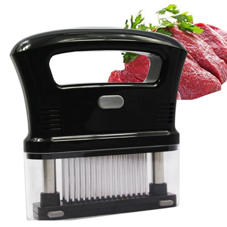 肉筋切り器 【取り外し可 ステーキ ミートテンダライザー 48本刃