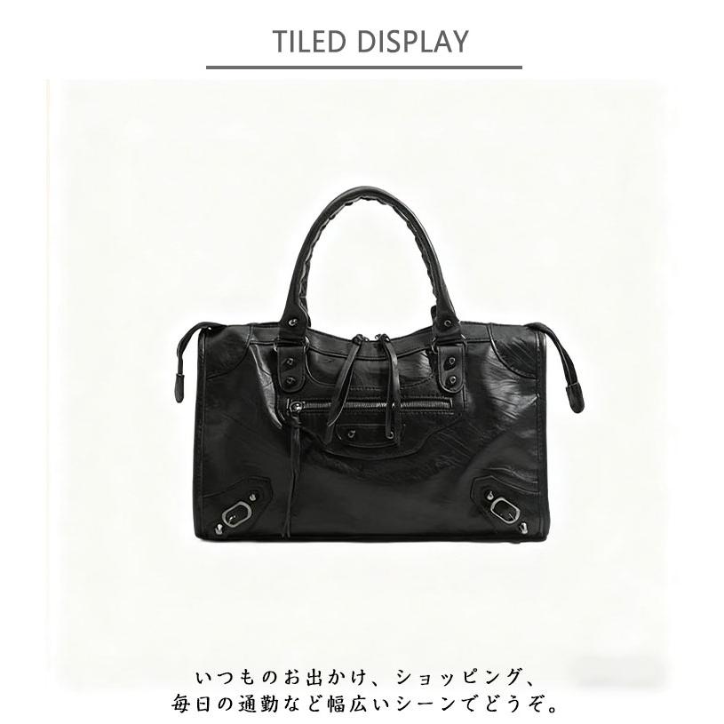 手提げ ショルダーバッグ ギャル系 2way 斜め掛け エディターズバッグ