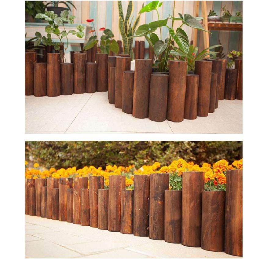 クリスマスツリー アルザス スタンドカバー ログフェンス ウッド