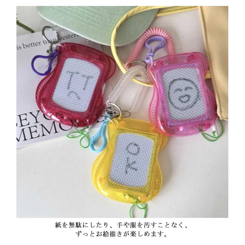 ♢キーホルダー♢ストラップ♢ミニおえかきボード♢お絵かきボード♢お出かけグッズ♢ 楽天市場】 キーホルダー ミニお絵かきボード マグネット式 お