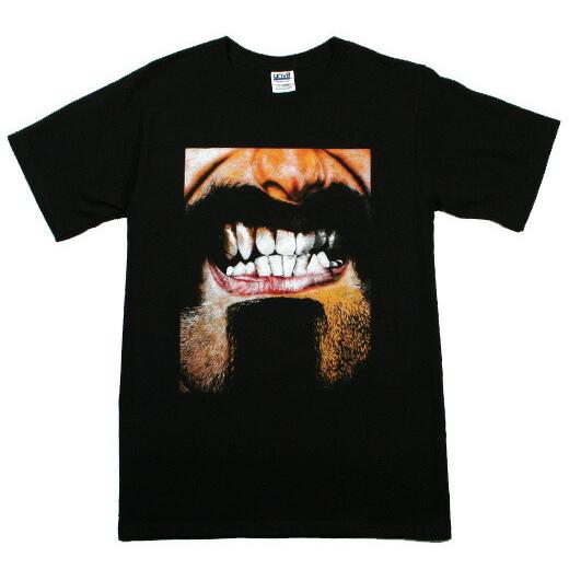 Frank Zappa / Gritting Tee (Black) - フランク・ザッパ Tシャツ｜rudie