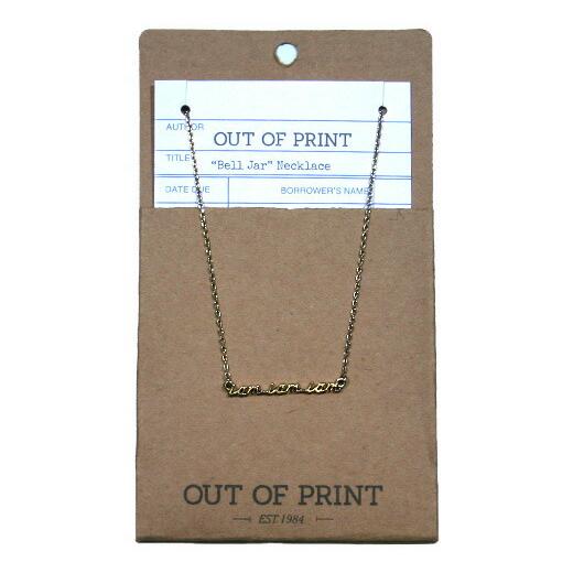 [Out of Print] I am I am I am Necklace (The Bell Jar)｜rudie｜02