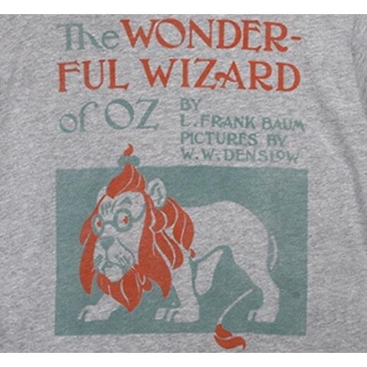[Out of Print] L. Frank Baum / The Wonderful Wizard of Oz Tee (Heather Grey)｜rudie｜03