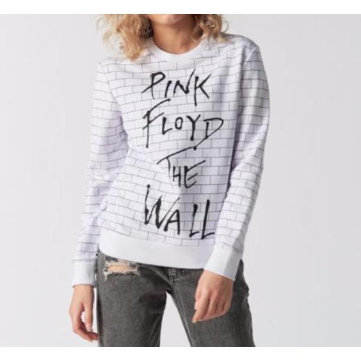 Worn By] Pink Floyd / The Wall Sweatshirt (White) - ピンク 