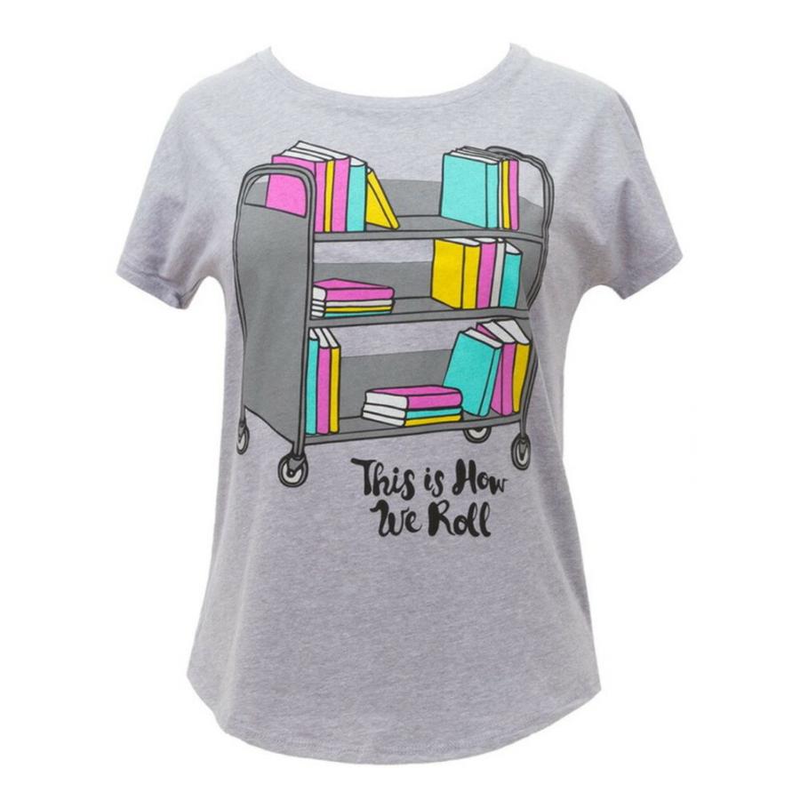 [Out of Print] This is How We Roll Dolman Tee (Heather Grey) (Womens)