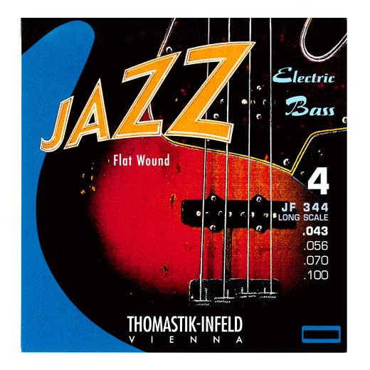 THOMASTIC-INFELD エレキベース弦 043-100 JF344 Thomastik-Infeld] Jazz Electric Bass JF344 Long Scale 34