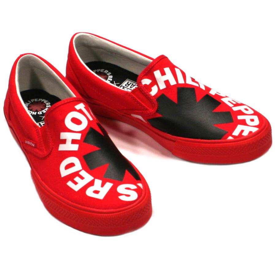 VISION STREET WEAR] Red Hot Chili Peppers / Canvas Slip-On (VSW 