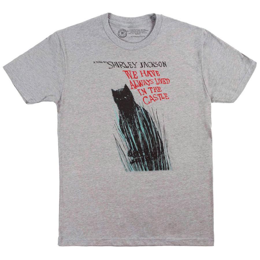 [Out of Print] Shirley Jackson / We Have Always Lived in the Castle Tee (Dark Heather Grey)｜rudie